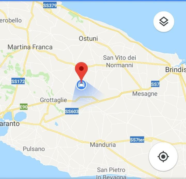 Masseria Cervellera Ceglie Messapica Exterior foto